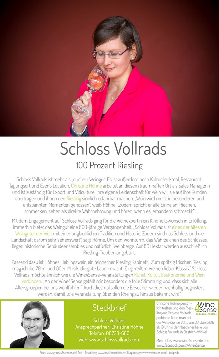 Christine Höhne - Schloss Vollrads